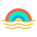 Free Meer Ozean Regenbogen Symbol