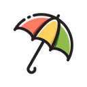 Free Regenschirm Schutz Regen Symbol