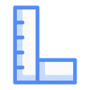 Free Letra L Regla Lapiz Herramienta Icono