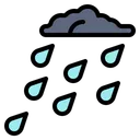 Free Regen Monsun Gefahr Symbol