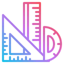 Free Regua Escala Altura Ícone