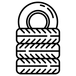 Free Reifenblockierung  Symbol