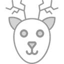 Free Reindeer Animal Deer Icon