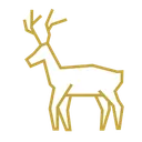 Free Reindeer Deer Christmas Icon