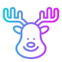 Free Reindeer Animal Deer Icon