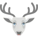 Free Reindeer Animal Christmas Icon