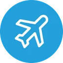 Free Reisen Flugzeug Fliegen Symbol