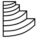 Free Reisterrassen Anbau Feld Symbol