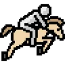 Free Pferdesport Jockey Reiten Symbol