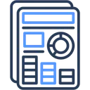 Free Relatorio Financeiro Bolsa De Dinheiro Ícone