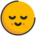 Free Emoticon Emoji Relieved Icon