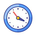 Free Reloj En Punto Tiempo Icono