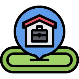 Free Remote Work Location  Icon