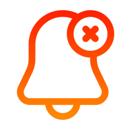 Free Remove Bell  Icon