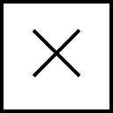Free Remove Arrows Square Icon