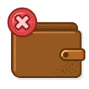 Free Remover carteira  Icon