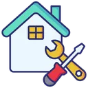 Free Renovation Repair Home Icon