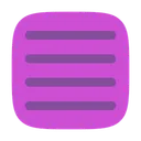 Free Reorder Horizontal Lines Oders Icon
