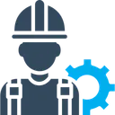 Free Repairing employee  Icon