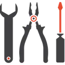 Free Repairing Tools Construction Plumbing Icon