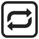 Free Button High Contrast Icon