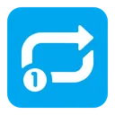 Free Single Button Flat Icon