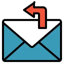 Free Reply Arrow Mail Icon