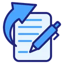 Free Reply Massage Write Icon