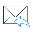 Free Reply Mail Reply Email Icon