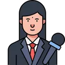 Free Reporter Ícone
