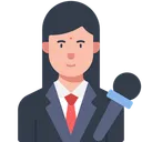 Free Reportero Icono