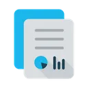 Free Reports Document Data Research Icon