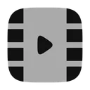 Free Reproduccion De Fotogramas De Video Vertical Icono