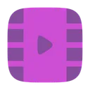 Free Reproduccion De Fotogramas De Video Vertical Icono