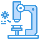 Free Microscope Scientific Laboratory Icon