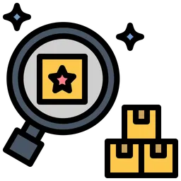 Free Research Unique Product  Icon
