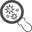 Free A Magnifying Glass Icon