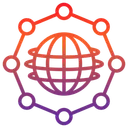 Free Reseau Globe Internet Icône
