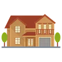 Free Residential Building House Icon