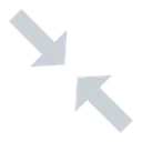 Free Resize Minimum Arrow Icon