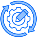 Free Resource Management Technology Icon