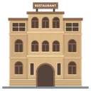 Free Restaurant Eating House Eatery Icon