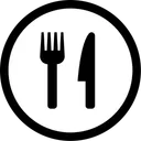 Free Restaurantbesteck  Symbol