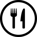 Free Restaurant Cutlery Fork Icon