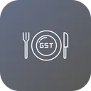 Free Restaurant Tax Service Icon