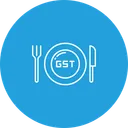 Free Restaurant Tax Service Icon