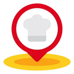 Free Restaurant location  Icon