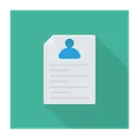 Free Resume Document Office Icon
