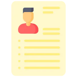 Free Resume  Icon