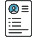Free Resume  Icône